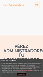 Mobile Screenshot of perezadministradores.com